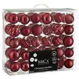 Mica Decorations Božićne kuglice (Boja: Crvena) | shoptok.hr