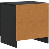  Noćni ormar 2 pcs Crna 43 x 34,5 x 44,5 cm Konstruirano drvo | shoptok.hr