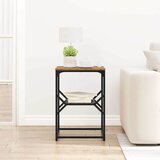  Bocni stol Staro drvo 41 x 40 x 60 cm Inženjerska drva i čelik | shoptok.hr