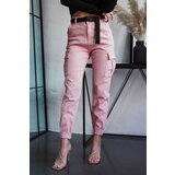 Beloved Cargo joggers hlače roza Cene