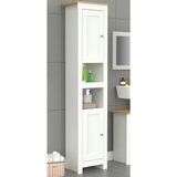 MID.YOU Visoka Omara Balusa, Bela, Barva Hrasta | Shoptok.si