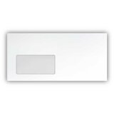  Kuverta amerikanka, 230 x 110 mm, z levim okencem, 25 kosov, 80 g, bela | Shoptok.si