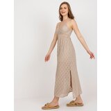 Och Bella Dress-TW-SK-BI-8676.22-beige | shoptok.hr