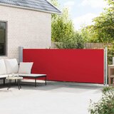  Uvlačiva bočna tenda za terasu 140 x 600 cm crvena | shoptok.hr