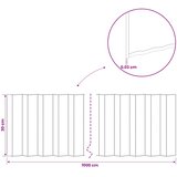  Ograda oko Travnjaka 10 m x 30 cm Pocinčani čelik Srebrna | shoptok.hr