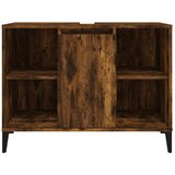 Ormarić za umivaonik boja dimljenog hrasta 80x33x60 cm drveni | Eponuda.com