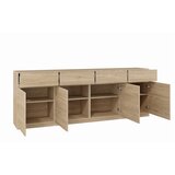 MID.YOU ŠIROKA KOMODA, barve hrasta | Shoptok.si
