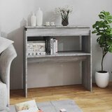 Konzolni stol boja sivog hrasta sonome 80x30x80 cm drveni | Eponuda.com
