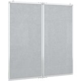  Magnetna bijela ploča sklopiva 100 x 100 x 1,7 cm aluminijska | shoptok.hr