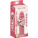 Fantasy toys Silikonski dildo sa pokretnom kožicom 21 cm | Eponuda.com