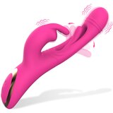 SuperLove 3in1 Flapping Rabbit G-Spot Vibrator Pink | shoptok.hr