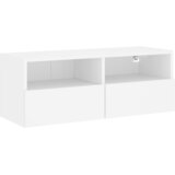  Zidni TV ormarić bijeli 80 x 30 x 30 cm od konstruiranog drva | Eponuda.com