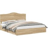  Krevet s od storage Sonoma hrast 180 x 200 cm Konstruirano drvo | shoptok.hr