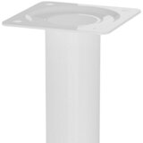 WALTECO Postolje za namještaj (D x Š x V: 3 x 3 x 25 cm, Ø x V: 3 x 25 cm, Nosivost: 50 kg, Čelik, Bijela) Cijene