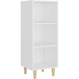  Komoda bijela 34,5 x 32,5 x 90 cm od konstruiranog drva | shoptok.hr