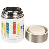 REX International Otroška termovka za hrano v kremno beli in srebrni barvi 450 ml Periodic Table – | Shoptok.si