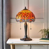  Endon 64092 - Stona lampa Tiffany DRAGONFLY 2xE27/60W/230V prečnik 30 cm | Eponuda.com