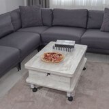 Hanah home Helsinki - Antički beli sto za kafu | Eponuda.com