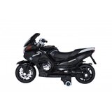 Olimp Sport Motor R118 Na akumulator Veliki 12V sa kožnim sedištem i mekim gumama - Crni | ePonuda.com