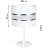  Stona lampa CORAL 1xE27/60W/230V bela | Eponuda.com