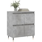  Komoda siva boja betona 60x35x70 cm od konstruiranog drva | shoptok.hr