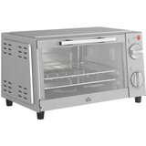 Nesta Mini pečica 9 L, srebrna, nerjavno jeklo, 750 W, 100&amp;ndash;230 &amp;deg;C, nastavljiva temperatura in čas kuhanja, 60-minutni časovnik, pekač in re&amp;scaron;etka, (5000493720) Slike