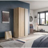MID.YOU Omara S Klasičnimi Vrati Oakland, Barva Hrasta | Shoptok.si