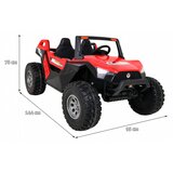Buggy na akumulator Clash 4x4 - dvosjed - crveni | shoptok.hr