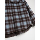 Sinsay Karirana jakna u flanelskom stilu s dodatkom vune i viskoze | shoptok.hr