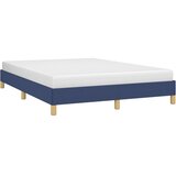  Okvir za krevet bez madraca plavi 140 x 200 cm od tkanine | shoptok.hr