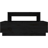 Stolić za kavu crni 80 x 55 x 40,5 cm od masivne borovine | shoptok.hr