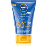 Nivea Sun Kids otroški losjon za sončenje 5 v 1 SPF 50+ 50 ml | Shoptok.si