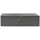 Kutija za pohranu od tkanine 70 x 40 x 18 cm antracit | shoptok.hr