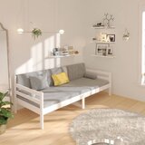  Dnevni krevet bez madraca bijeli 90 x 190 cm masivna borovina | Eponuda.com