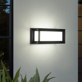 Brilagi LED spoljašnje zidno svetlo sa senzorom PARKER LED/12W/230V crno IP44 | Eponuda.com