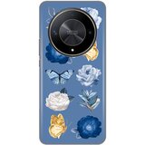  torbica silikonska print za honor magic 6 lite dusty blue Cene