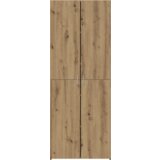  Visoka komoda od hrastovine 70x42 5x185 cm konstruirano drvo | shoptok.hr