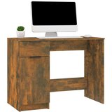  Radni stol boja dimljenog hrasta 100x50x75 cm konstruirano drvo | shoptok.hr