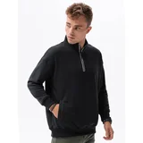 Ombre Men's stand-up collar sweatshirt