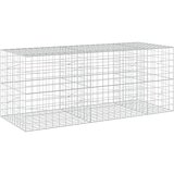 Gabion s žicom debljine 5 mm i mrežom 10x10 cm 250x100x100 cm | shoptok.hr