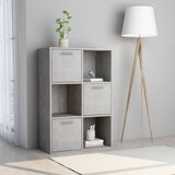 vidaXL Omara za shranjevanje betonsko siva 60x29,5x90 cm iverna plošča Cene