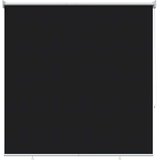 vidaXL Rolo zavjesa za vanjsku uporabu s UV zaštitom Crna Poliester - Crna 100 x 230 cm | shoptok.hr