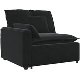  Modularna sofa s jastucima crna | shoptok.hr