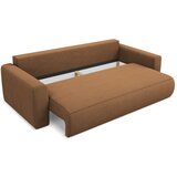 Makamii Raztegljiva/s prostorom za shranjevanje sedežna garnitura v barvi terakote 238 cm Kapua – | Shoptok.si
