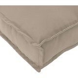 Vanjski jastučić Set od 4 Taupe Poliester 40 x 40 x 8 cm | shoptok.hr