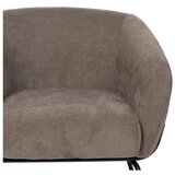 Ixia Smeđe-siva fotelja od šenila Classic – | shoptok.hr