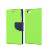  Preklopna torbica fancy diary huawei P10 lite - zeleno moder Cene