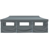  Sklopivi šator za zabave s 8 bočnih zidova 870x291x315 cm antracit | shoptok.hr