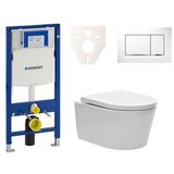 Geberit SIKOGES3W5 sat brevis wc školjka s kompletom duofix 111.300.00.5 Sigma30 Cene