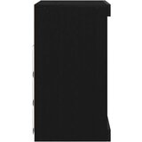  Sideboard s LED svjetlima Crni hrast 60 5x37x67 cm | shoptok.hr